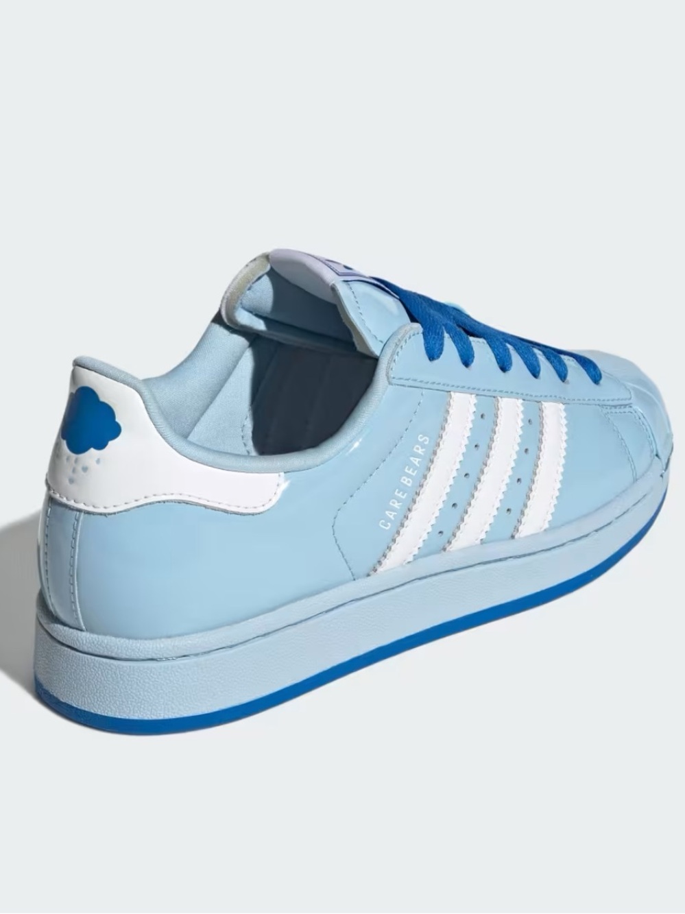 🧸 ADIDAS SUPERSTAR 2 x CARE BEARS BLUE 🩵 - Picture 5 of 5